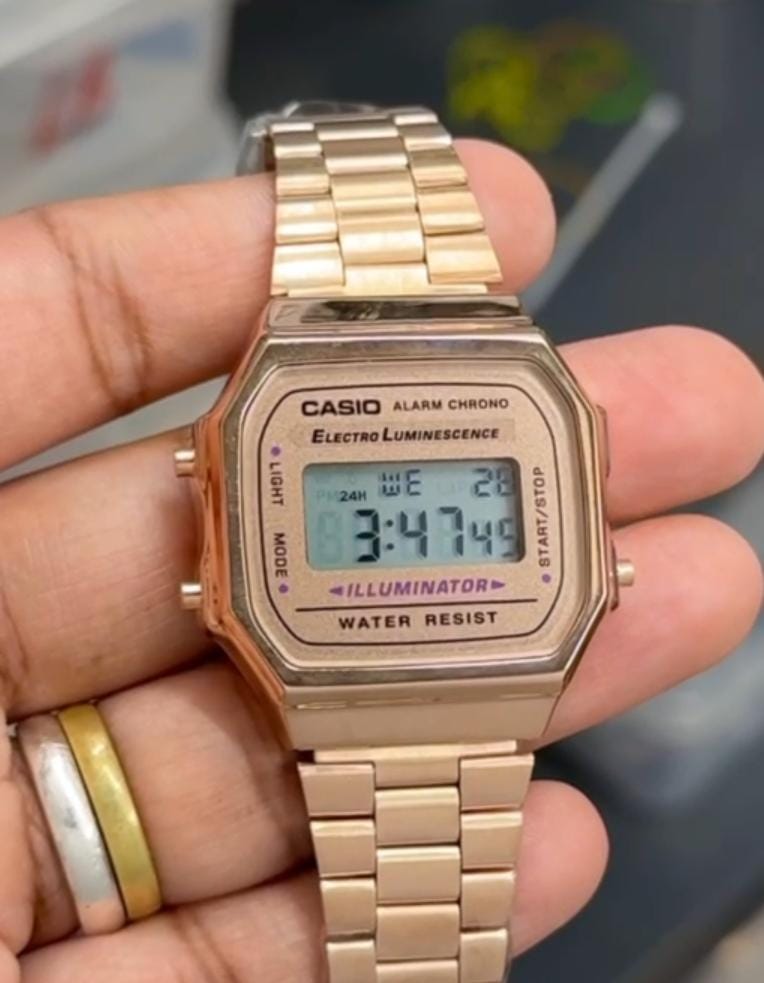 Casio Vintage A168WGG-1BDF