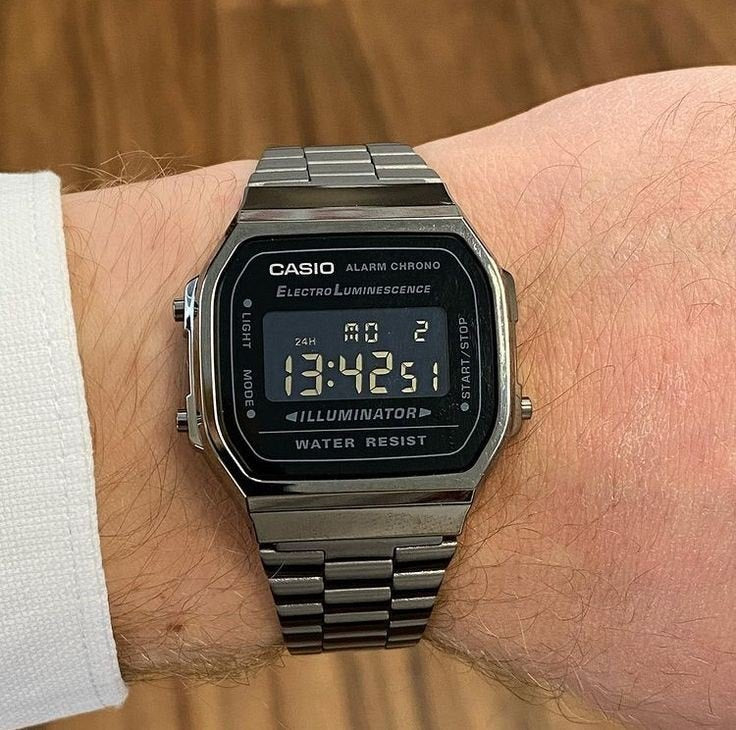 Casio Vintage A168WGG-1BDF